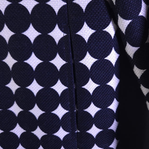 Talbots Circles Jacket Womens Size 8P Business Casual Office 100% Cotton - Picture 4 of 10